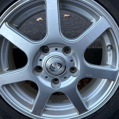 175/80R15　weds 5J +50 114.3 17年製　スタッドレス　テリオスキッド、パジェロミニ  の画像