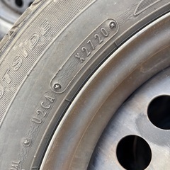 185/60r/15 夏タイヤ　鉄ホイールの画像