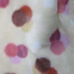 西川　NISHIKAWA 高級　ハーフケット　ピンク系　極上の肌触り　140x100cmの画像