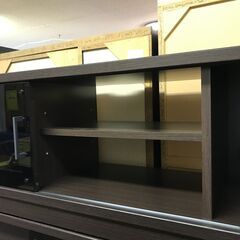 【ジャングルジャングル深井店】★ﾆﾄﾘ TV台 茶 家具 簡易クリーニング済 堺市（中区 堺区 東区 西区 南区 北区）和泉市 河内長野市 富田林市 松原市 狭山市 深井 【FU2788】の画像