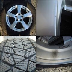 初代CX－5に取付　アルミホイール+タイヤ　4本SETの画像