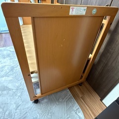（譲り先決まりました
）キンタローロングライフベビーベッドの画像