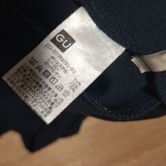 GU/ジーユー☆ブラックロングスカート[Sサイズ]の画像