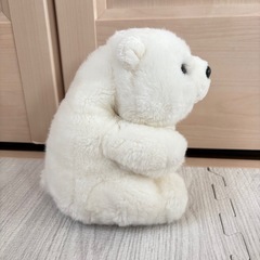 ※近日大掃除処分※訳あり価格※しろくま ぬいぐるみ❁¨̮の画像