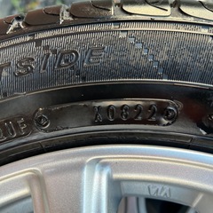 お話し中155/65R13 夏 アルミホイール付の画像