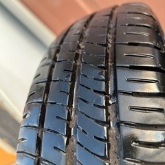 お話し中155/65R13 夏 アルミホイール付の画像