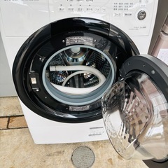 直接引き取り10,000円引き⭐︎大阪府下又は近郊は配送設置込み🉑SHARP ドラム式洗濯乾燥機 ES-S7F-WR 2021年製/MPJ104-05の画像
