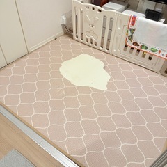 リバーシブル ベビーフロアマットの画像