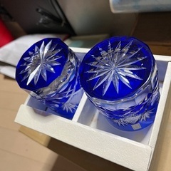 色被硝子と呼ばれる乾隆ガラスです。の画像