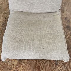 A1669🌟激安‼️ 無印良品　ハイバックリクライニングソファ　1シーター🌟の画像