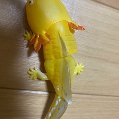 ガチャガチャ　のウーパールーパーの画像