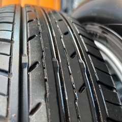 155/80R13夏アルミ付きの画像