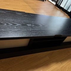 テレビ台 〜50V型対応 大型テレビ 棚 引き出し AVラック 背面コード 木目の画像