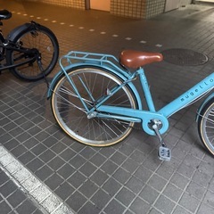 子供用自転車　24インチ　3段ギア　オートライト、　、鍵なしの画像