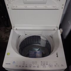 2022年製 東芝 洗濯機 AW-8DH2-W W600xD569xH980mm 8kg 25j菊STの画像