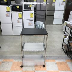 【ジャングルジャングル石川金沢店】レンジラック スチール 茶 幅(W)59×奥行(D)39×高さ(H)155cm ※クリーニング済みの画像