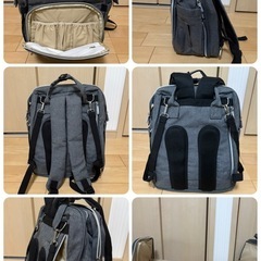 マザーズバック、簡易ベットになるリュックの画像