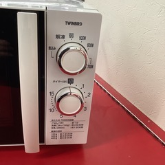 TWINBIRD   ツインバード　電子レンジ　DR-D429  2020年製  ターンテーブル　50Hz専用の画像