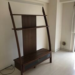 天然木　テレビ台の画像