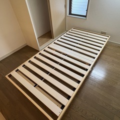 アイリスオーヤマ　ベッドフレーム  シングルの画像