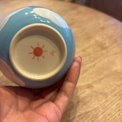 雲模様の器の画像