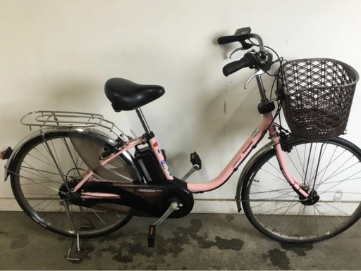 h-189△ q 岐阜発/パナソニックviviDX/電動アシスト自転車/26インチ/3段変速/バッテリー6.6Ah2個/充電器なし/走行確認/現状品/管20s/R7.10/4 △