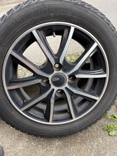 軽自動車用アルミたいやせっとタイヤセット