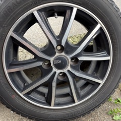 軽自動車用アルミたいやせっとタイヤセットの画像