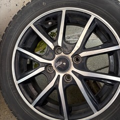 軽自動車用アルミたいやせっとタイヤセットの画像