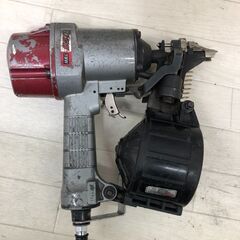 MAX マックス 50mm 釘打機 常圧コイルネイラ ケース付 CN-550/NA45V5 中古　【糸島市内 送料無料】88264-17の画像