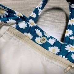 花柄ミニトートバッグの画像
