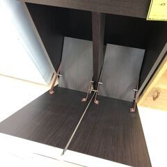 【ジャングルジャングル和歌山店】【Wa3083】ペールラック ダークブラウン リユースショップ リサイクルショップ 中古家具 中古家電 中古自転車 古着 冷蔵庫 洗濯機 エアコン 電子レンジ テレビ オフィス家具 ヴィンテージ アンティーク  和歌山市 岩出市 海南市 岬町 和歌山 大阪の画像