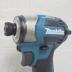美品 マキタ 18V 充電式インパクトドライバ TD173DX ブルー バッテリ BL1860B 6.0Ah 2個付き 青 makita 電動工具 札幌市 白石店 の画像