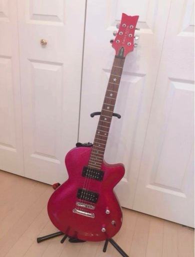 【再値下げ！！】【現金手渡し限定】初心者OK?デイジーロック レスポールタイプ エレキギター Rolandアンプ・YAMAHAケース付
