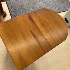 美原店 折りたたみ式 木製 キッチンワゴンテーブル キャスター付き　バタフライワゴンの画像