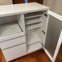 ニトリ　キッチンカウンターの画像