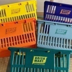 【中古】BRISK MART/マーケットバスケット/S/6点まとめ売りの画像