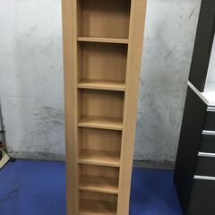 ★リユースのサカイ横浜南店★YM1537  収納棚 ナチュラル W38×D39.5×H162 クリーニング済みの画像