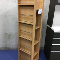 ★リユースのサカイ横浜南店★YM1537  収納棚 ナチュラル W38×D39.5×H162 クリーニング済みの画像
