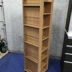★リユースのサカイ横浜南店★YM1537  収納棚 ナチュラル W38×D39.5×H162 クリーニング済みの画像