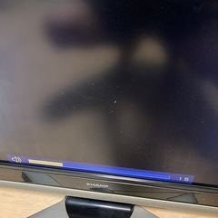 SHARP シャープ　液晶テレビ　AQUOS 32型　リモコン付きの画像