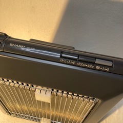【未使用品】SHARP 電気ストーブ HX-820-BKの画像