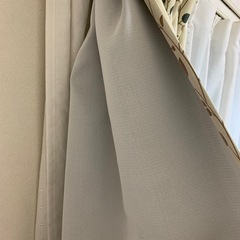 ニトリ　遮光カーテン　２枚組の画像