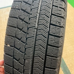 ホイール付きスタッドレスタイヤ175/65R15 バリ溝 　の画像