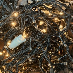 コットンボール　クリスマス　オーナメント　デコレーション　ライトアップ　電飾　イルミネーション　X’Masライトの画像