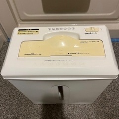 【中古】シュレッダー/白の画像