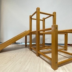 木製ジャングルジムの画像