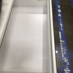 ★リユースのサカイ横浜南店★YM1539  レンジ台 ブラウン/ホワイト W80×D51×H86 クリーニング済みの画像
