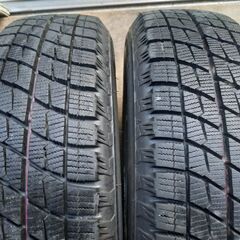 22年製 スタッドレスタイヤ 4本セット 155/65R14の画像