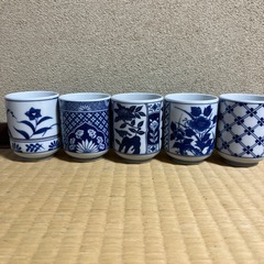 ほぼ未使用　湯呑み5個の画像